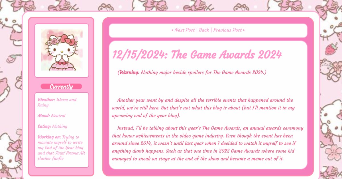 12/15/2024 The Game Awards 2024